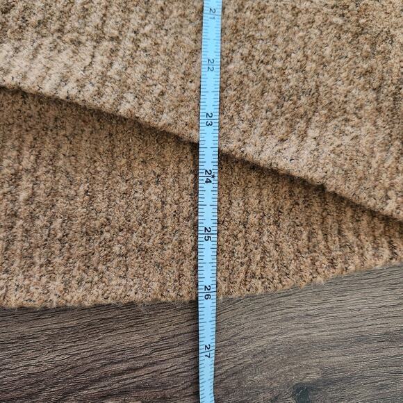 Alice + Olivia Oversized Stretch Sweater M Brown Cozycore - Picture 7 of 7